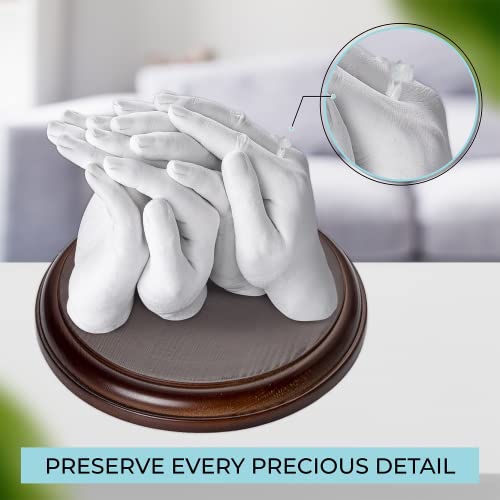 Hula Home XL DIY Hands Casting Kit for Up to 6 People