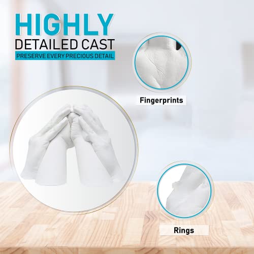Hula Home XL DIY Hands Casting Kit for Up to 6 People