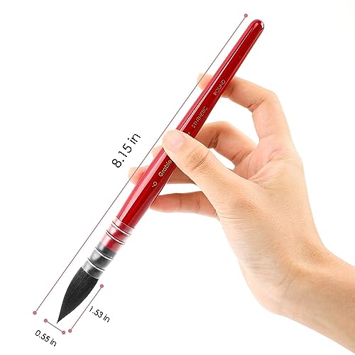 Grabie Professional Watercolor Paint Brushes