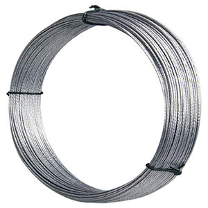 Picture Hanging Wire #2 100-Feet Braided Picture Wire Heavy for Photo Frame Picture,Artwork,Mirror Hanging,Supports up to 30lbs