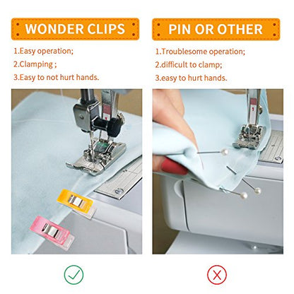 MumCraft Multipurpose Sewing Clips Pack of 160
