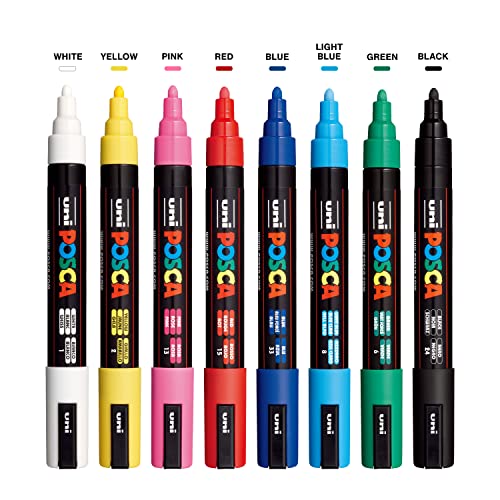 8 Posca Paint Markers