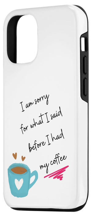 iPhone 12/12 Pro Coffee lovers Case