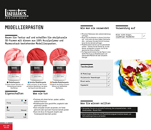 Liquitex Professional Modeling Paste, 473ml (16-oz)