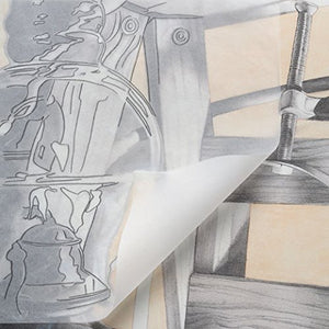Strathmore 300 Series Tracing Paper Pad, Tape Bound, 9x12 inches, 50 Sheets (25lb/41g) - Artist Paper for Adults and Students