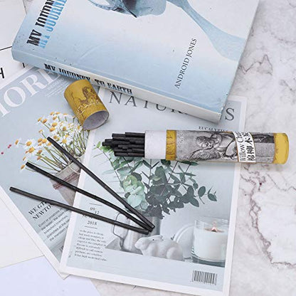 Pssopp 25pcs Charcoal Sticks