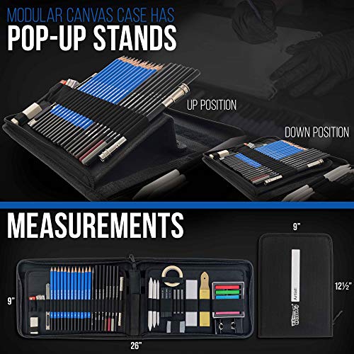 U.S. Art Supply 54-Piece Drawing & Sketching Art Set