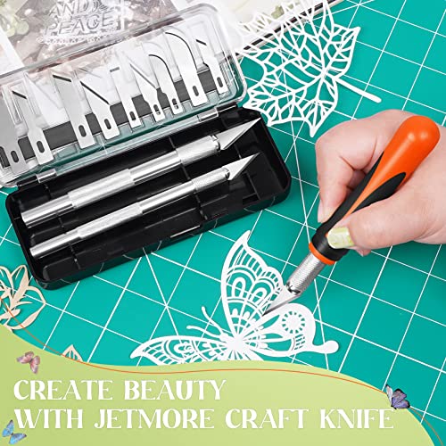 JETMORE 16 Pcs Craft Knife