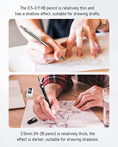 Nicpro 6PCS Art Mechanical Pencils Set