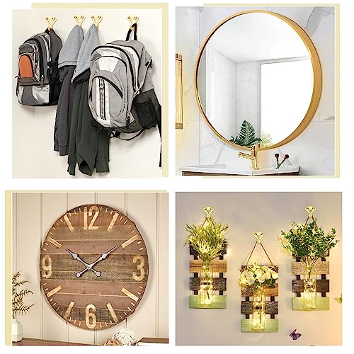 MAPVOLUT 88Pcs Picture Hanging Wire Kit, Christmas Decorations 50 Feet Heavy Duty Wire Picture Hanging for Photo Mirror Frame, up to 110lbs, Included D Ring Picture Hangers Screws Hanging Hooks, Nails