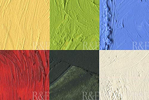 R&F Handmade Paints 2810 Oil Pigment Stick Set of 6 Colors Introductory Colors