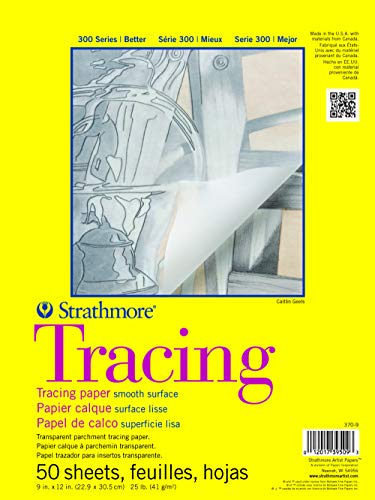 Strathmore 300 Series Tracing Paper Pad, Tape Bound