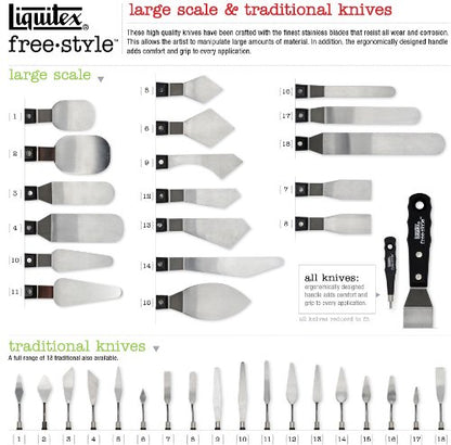 Liquitex Professional knives