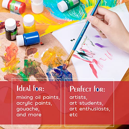 Mr. Pen- Wooden Paint Palette