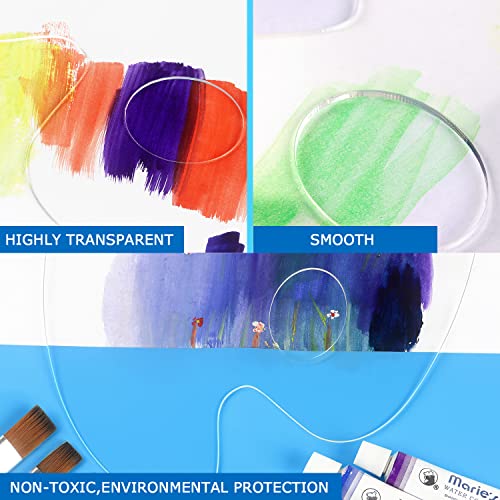 Tamaki Acrylic Paint Palette Paint Pallet Clear Paint Tray Palette