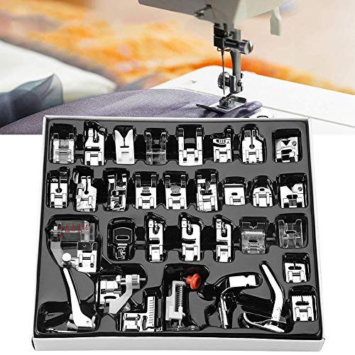 Sewing Machine Presser Foot Feet Kit Set,Fits for Brother