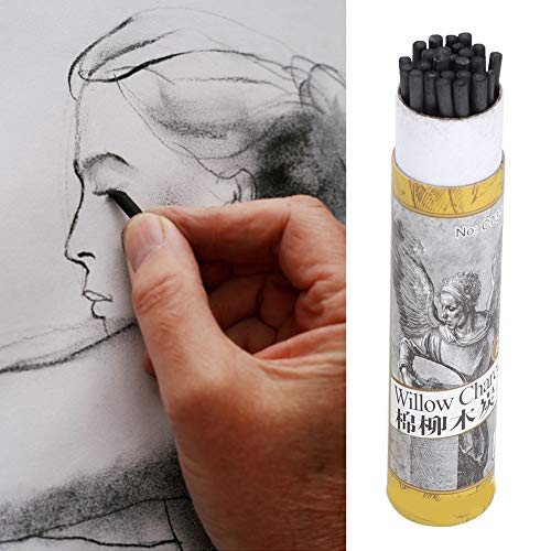 Pssopp 25pcs Charcoal Sticks
