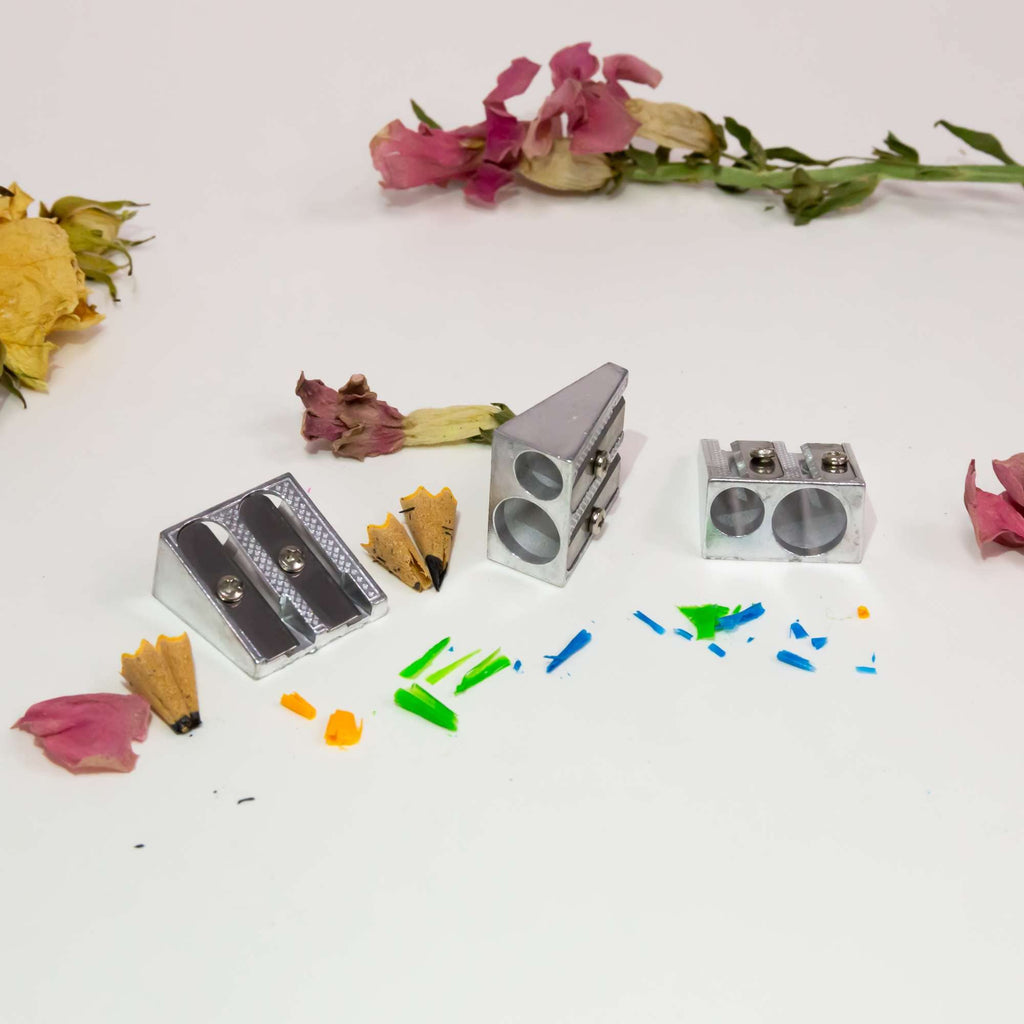 BAZIC 8 Round Sharpener with 2 Jumbo Dual Blade Sharpener