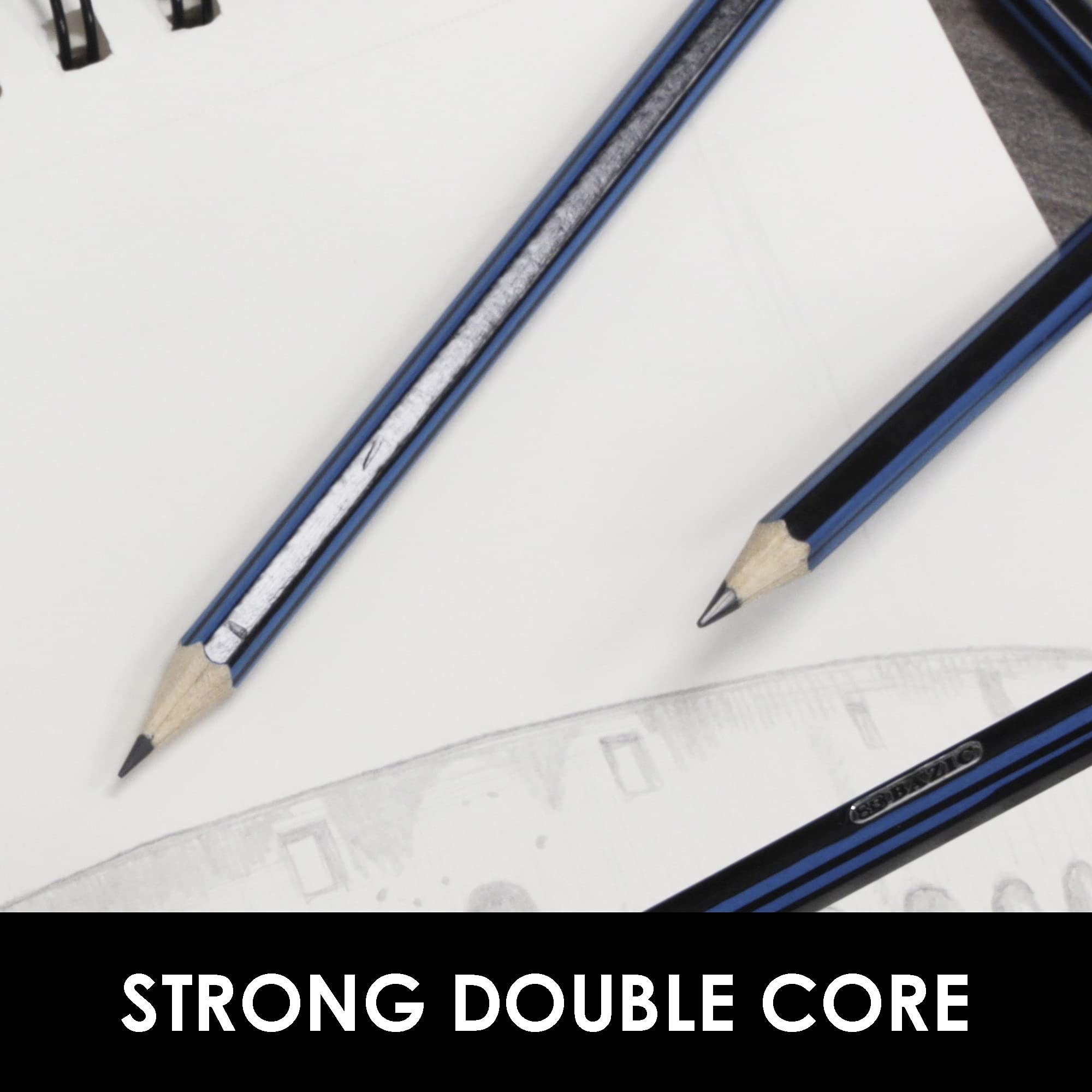 BAZIC Drawing Sketching Pencil Set