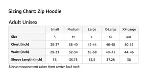 La Vida es la vida Zip Hoodie
