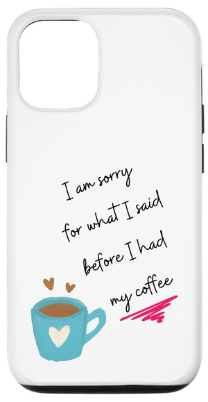 iPhone 12/12 Pro Coffee lovers Case
