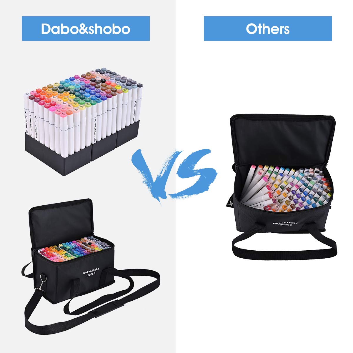 Dabo&Shobo 120 Colors Alcohol drawing markers