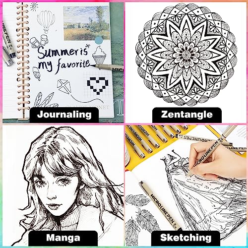 Micro-Pen Fineliner Ink Pens