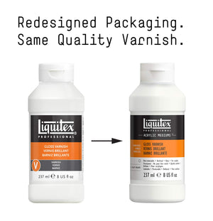 Liquitex Professional Gloss Varnish, 237ml (8-oz)
