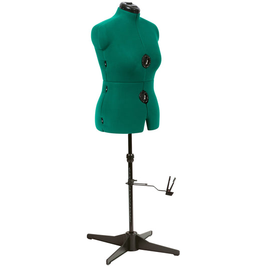 Dritz Sew You Adjustable Dress Form, Medium, Opal Green