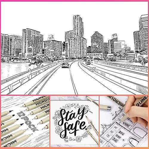 Micro-Pen Fineliner Ink Pens