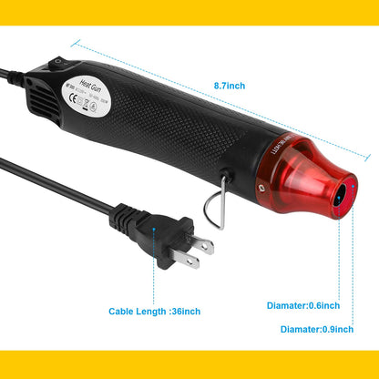 Heat Gun, Crafts Heating Tool Epoxy Resin Molds Silicone Embossing