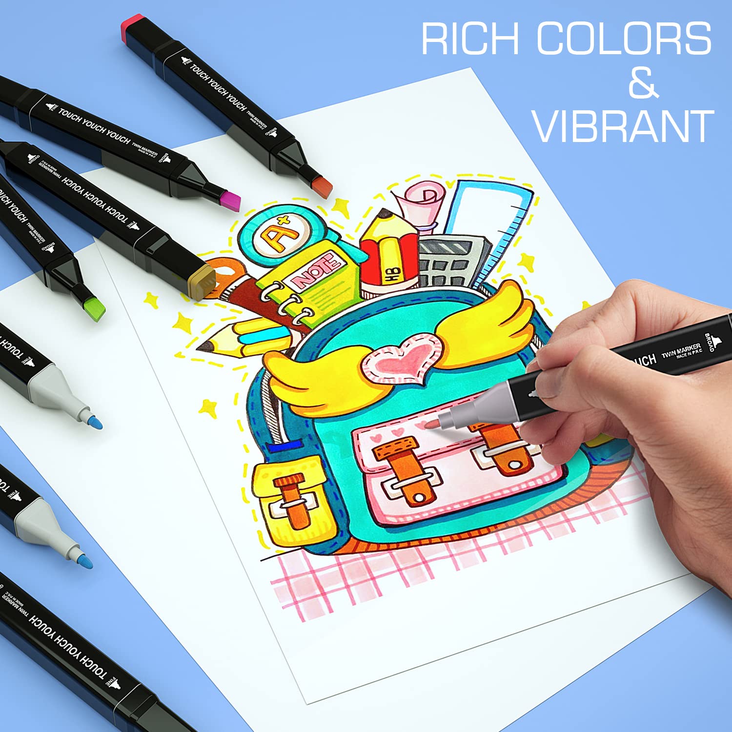 Tommax Markers 182pcs