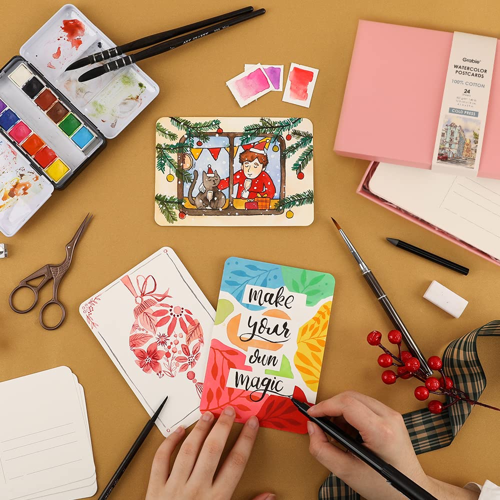 Grabie Watercolor Postcards