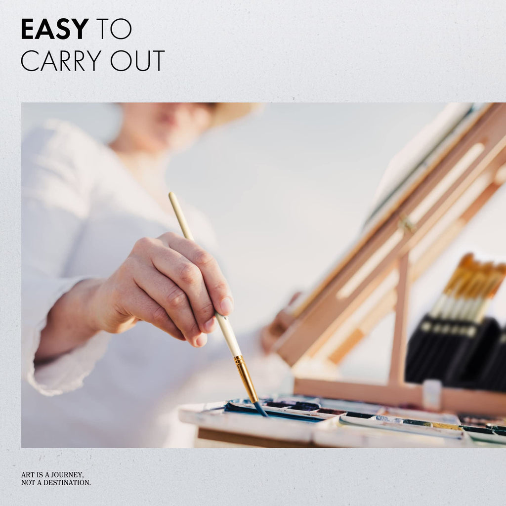 ARTIFY 15 Pieces Paint Brush Set