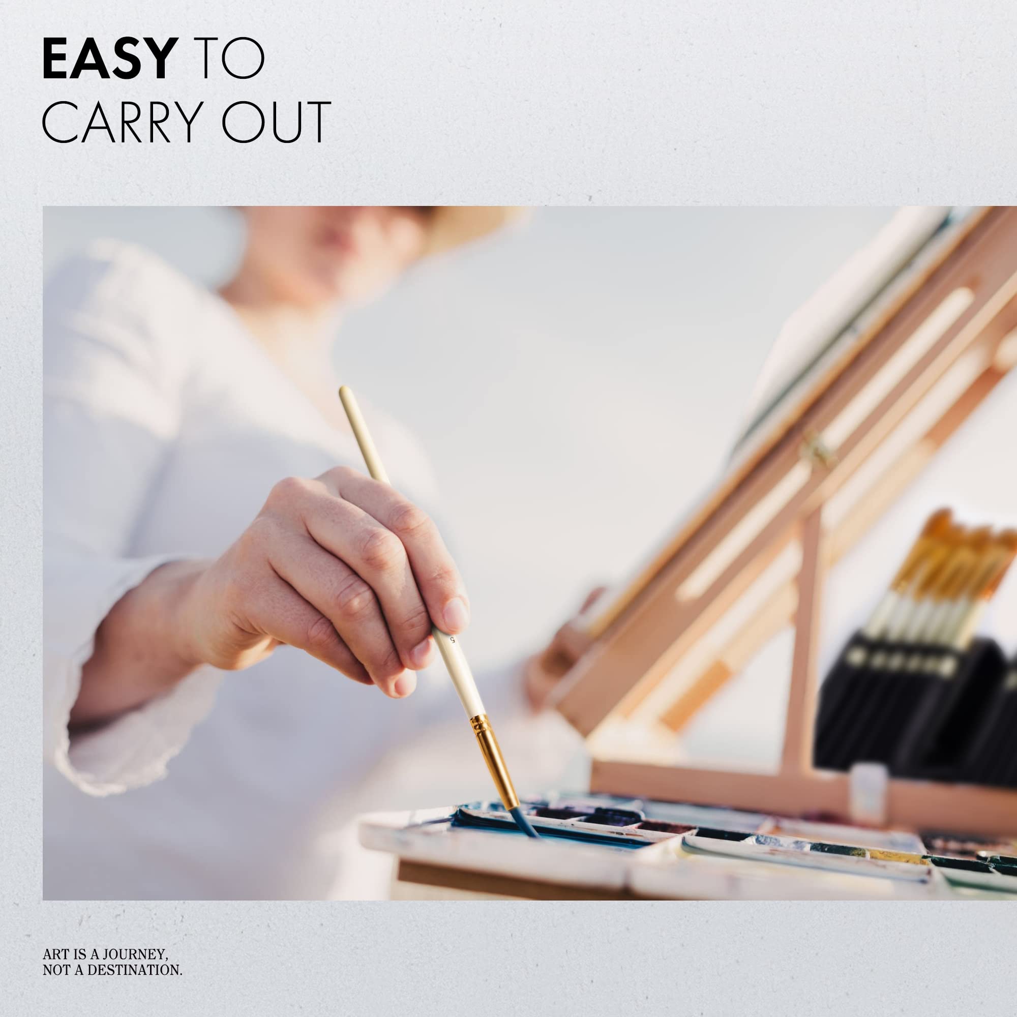 ARTIFY 15 Pieces Paint Brush Set