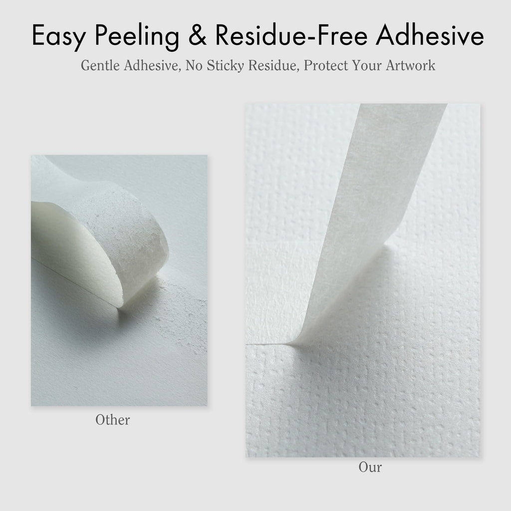 ARTIFY 5PCS Professional Natural Goat Hair Quill Watercolor Brushes