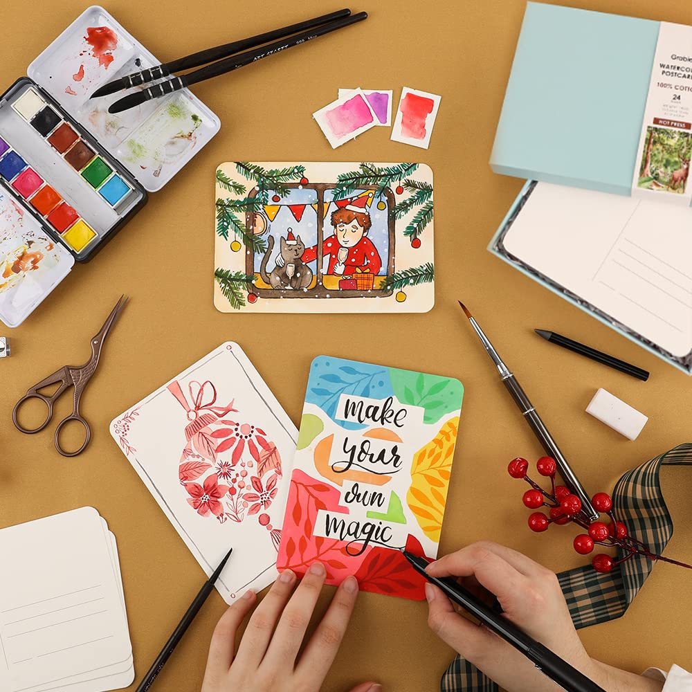 Grabie Watercolor Postcards