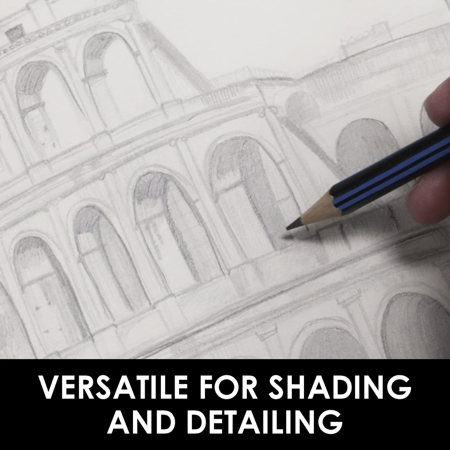 BAZIC Drawing Sketching Pencil Set