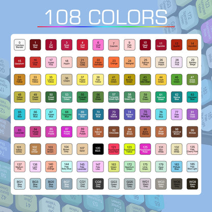 Tommax Markers 182pcs