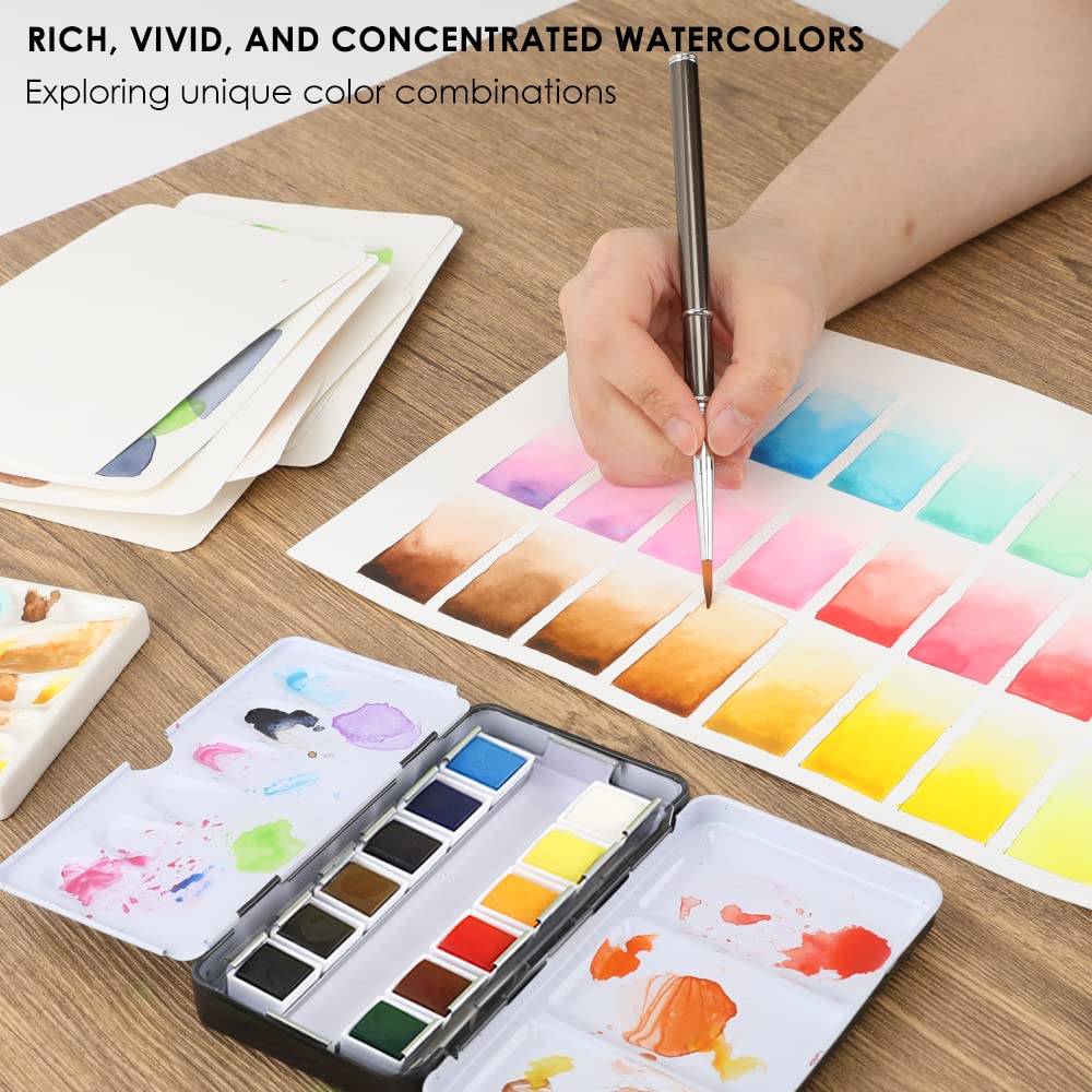 Grabie Travel Watercolor Paint Set