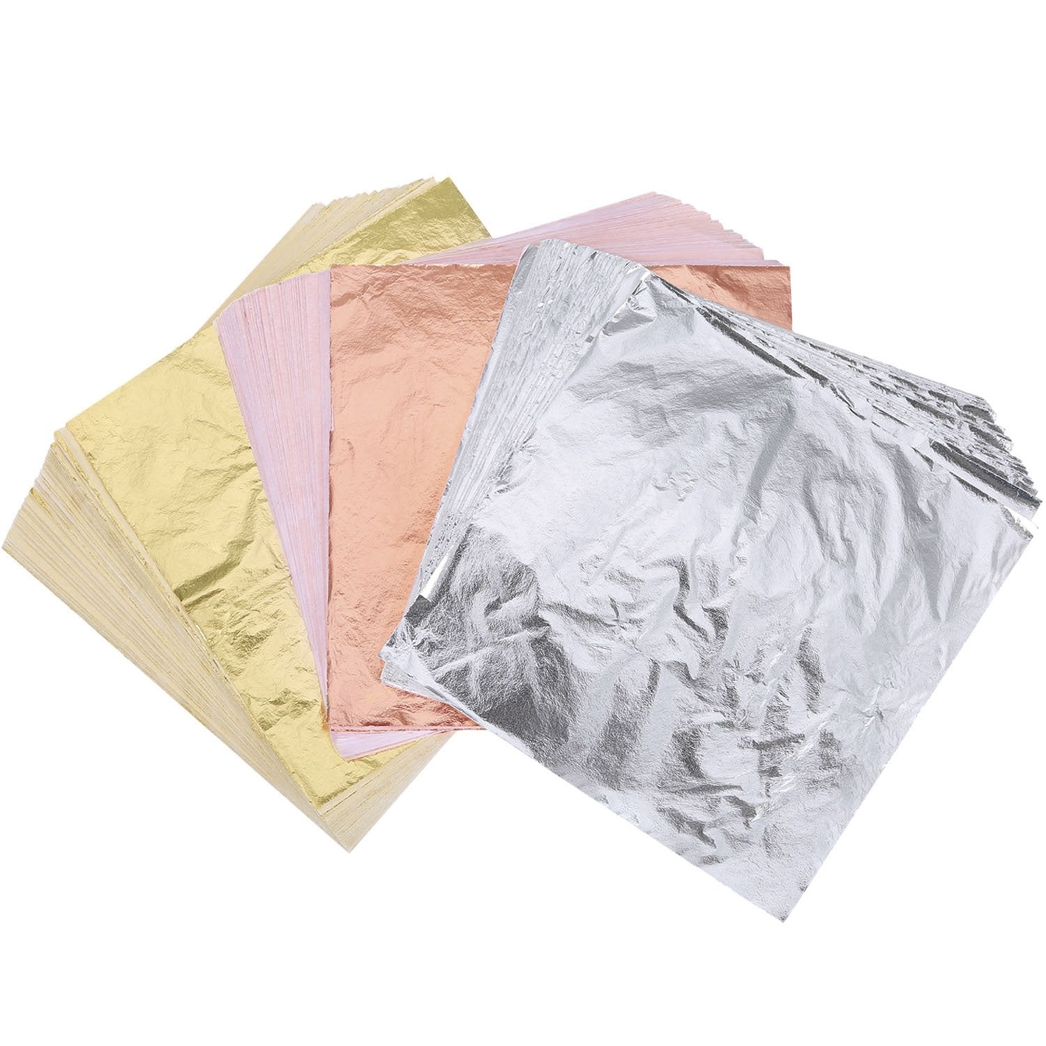 300 Sheets Gold Foil Sheets