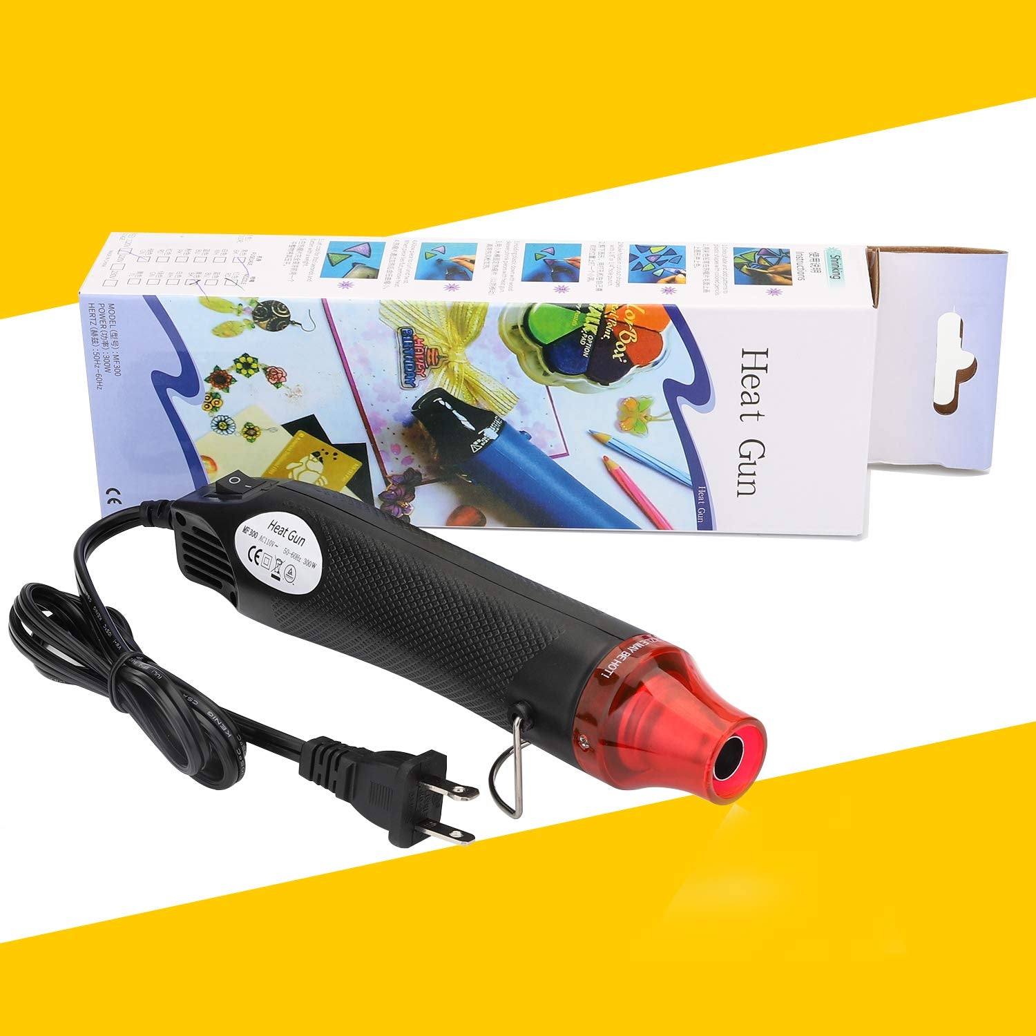 Heat Gun, Crafts Heating Tool Epoxy Resin Molds Silicone Embossing