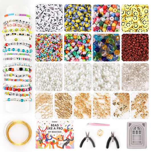 Grabie Bracelet Making Kit, Beads