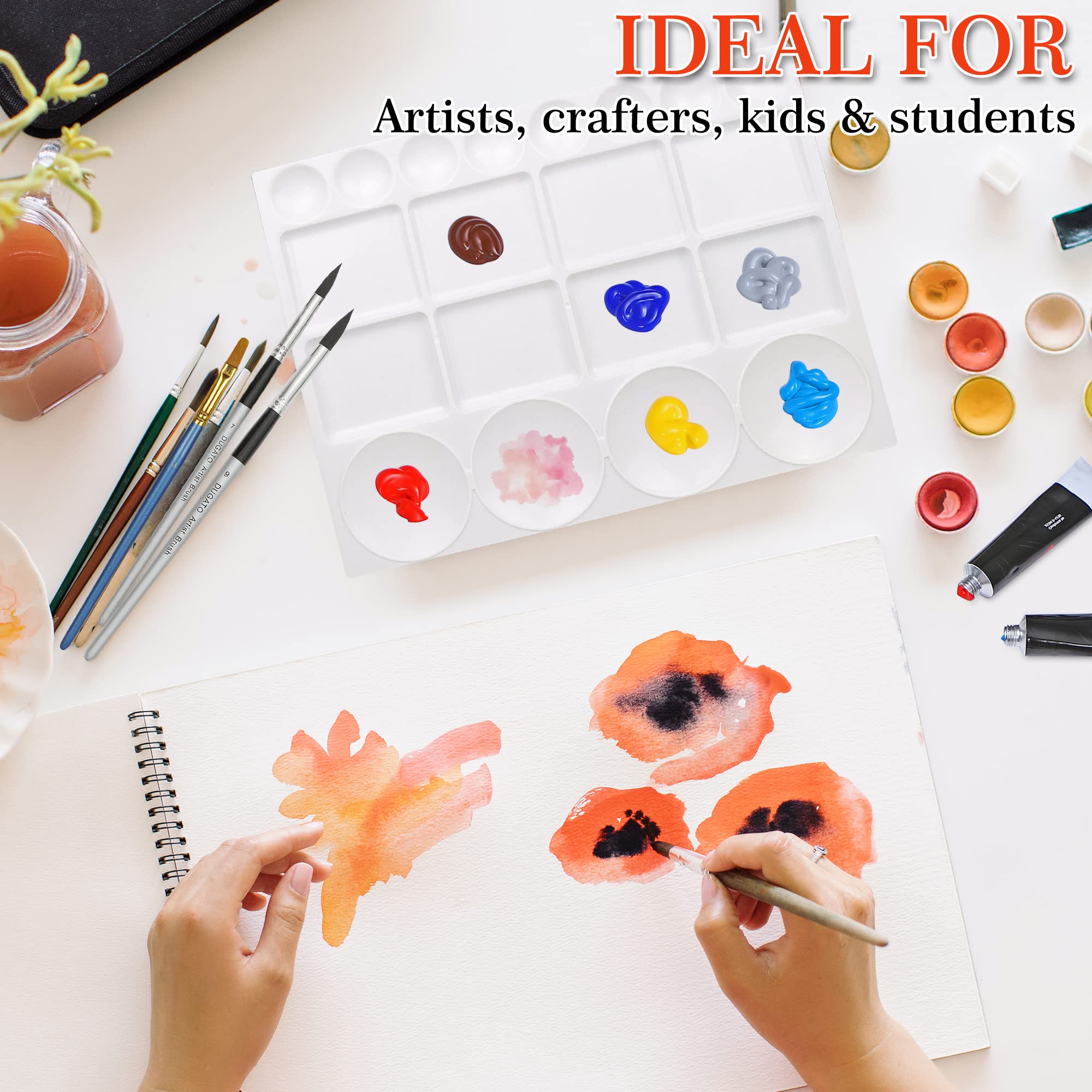 DUGATO Paint Tray Palettes 2pcs