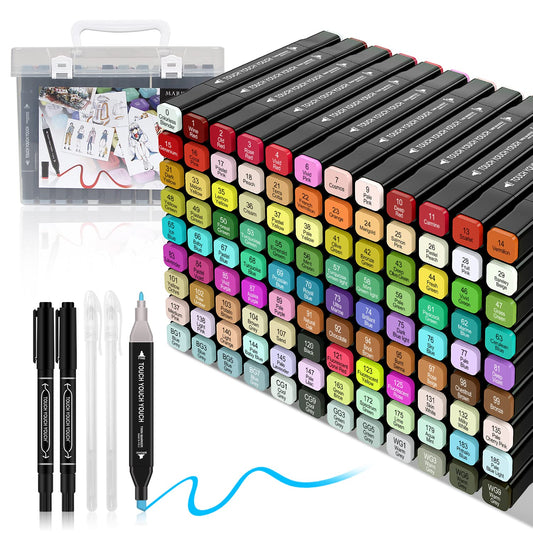 Tommax Markers 182pcs