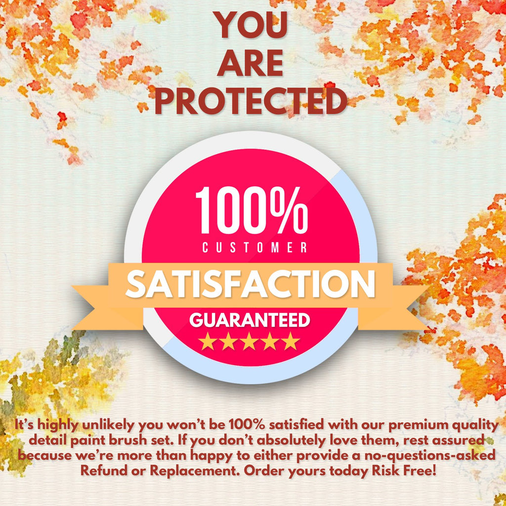 Detail Paint Brush Set, 15pcs Fine Miniature Paint Brushes