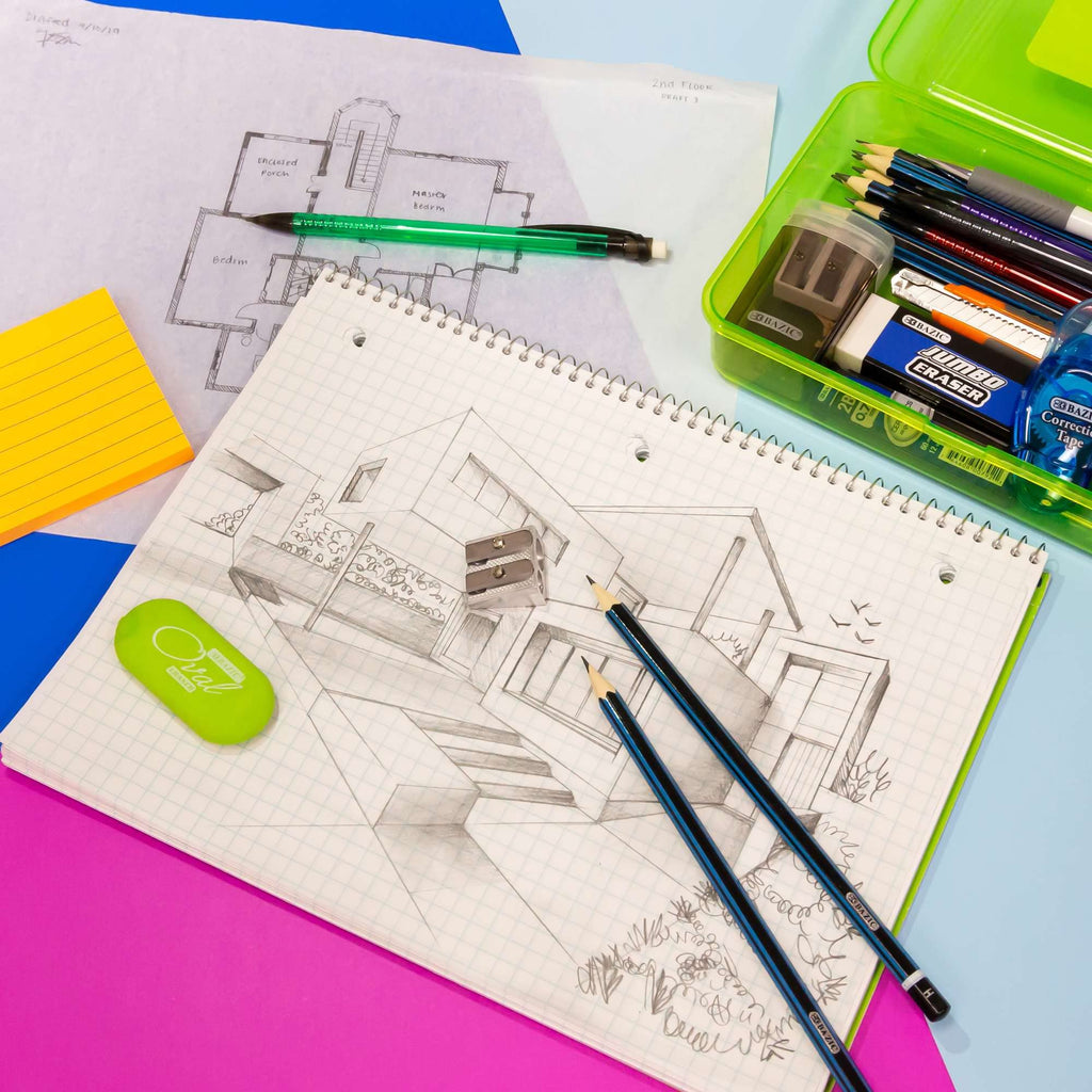 BAZIC 8 Round Sharpener with 2 Jumbo Dual Blade Sharpener