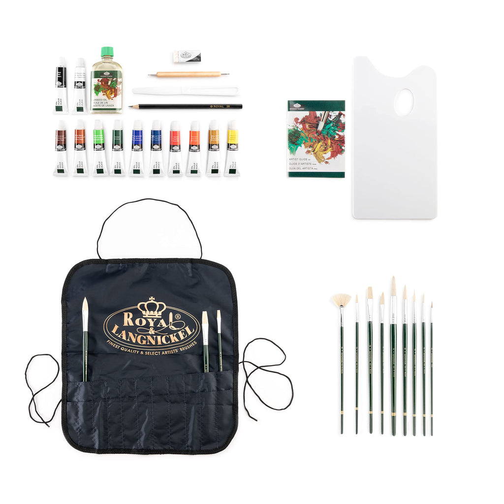 Royal & Langnickel RSET-OIL2000 Regis Oil Color Painting Box Set
