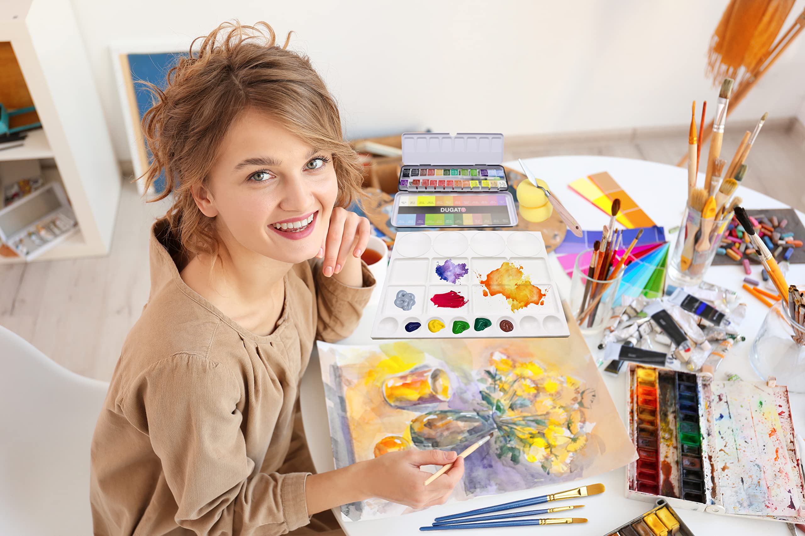 DUGATO Paint Tray Palettes 2pcs