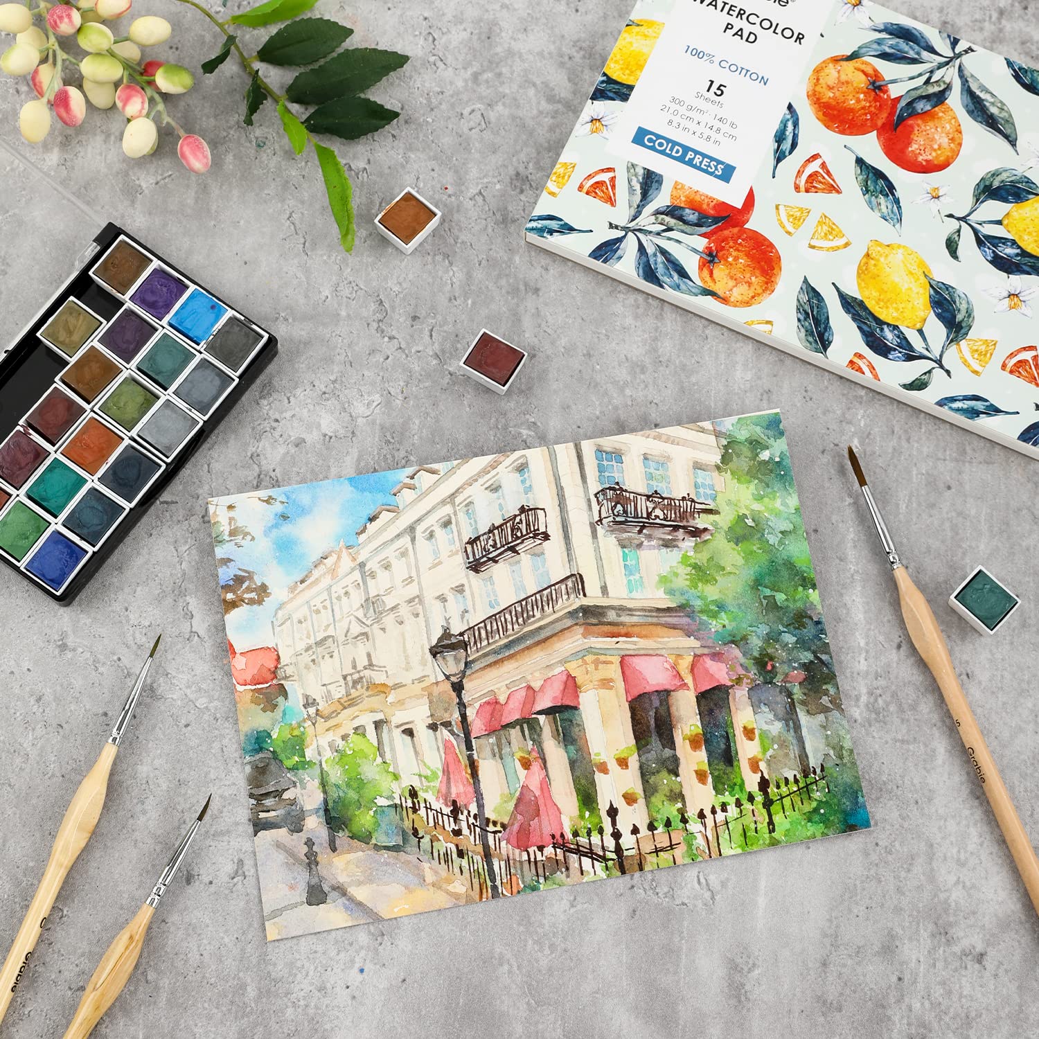 Grabie Watercolor Paper Pad